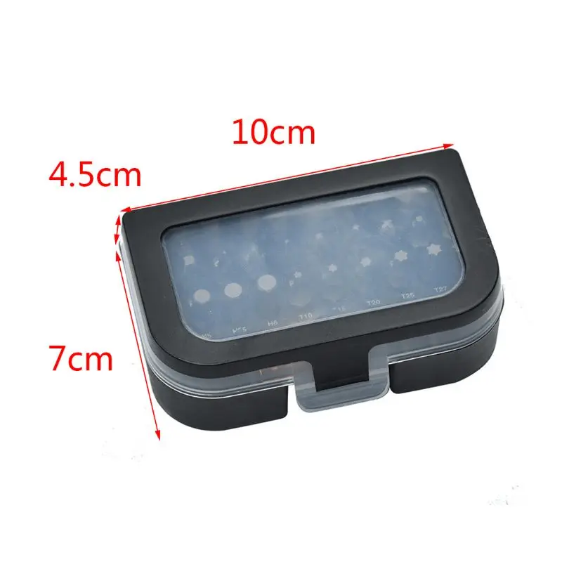 31 шт. Набор насадок для отвертки удлинитель многоразмерная компактная магнитная