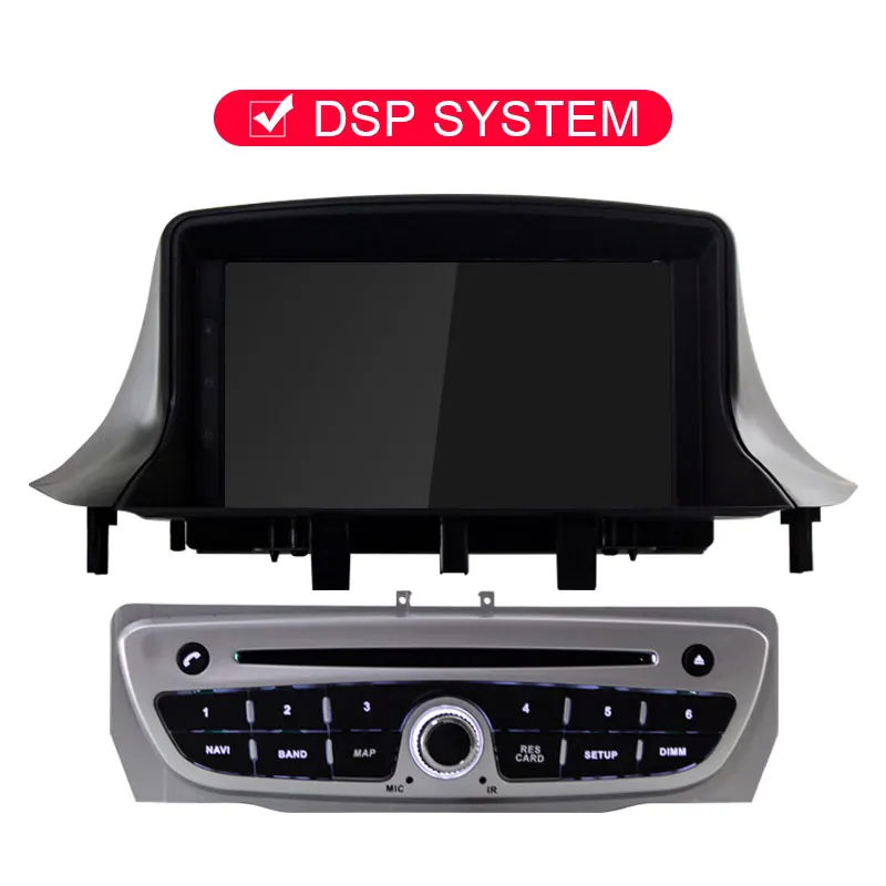JDASTON Android 9,0 автомобильный dvd-плеер для RENAULT Megane Fluence 3 2009-2013 Восьмиядерный 4G+ 64G Мультимедиа gps стерео wifi радио RDS - Цвет: Silver (With DSP)