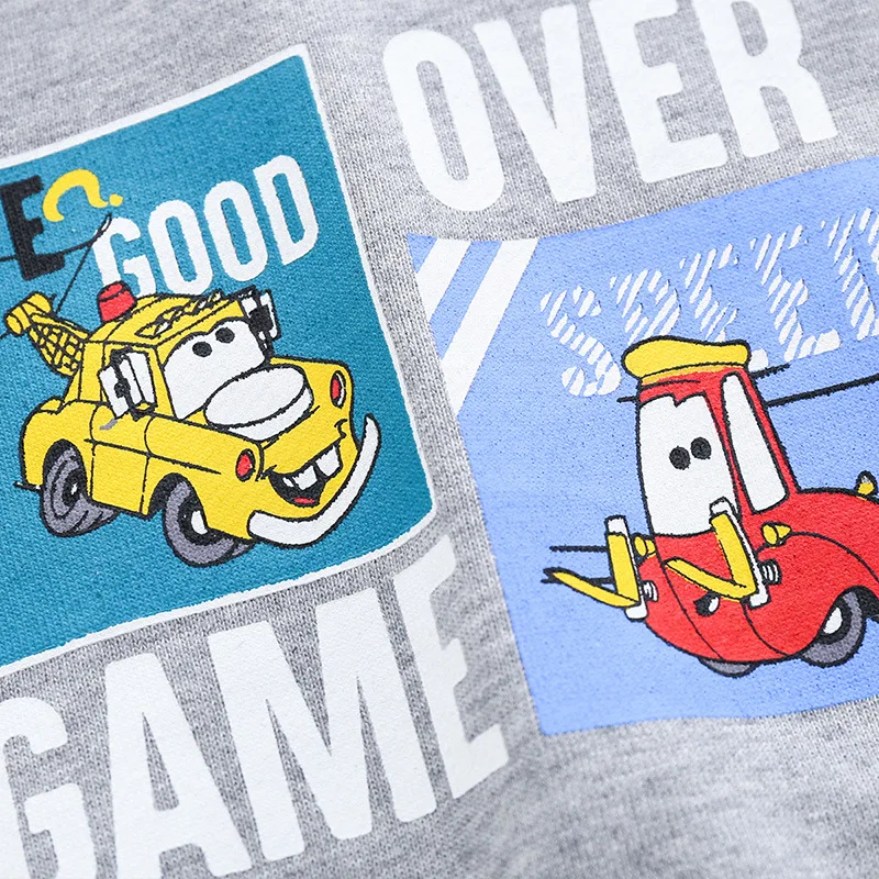 

New Boy Clothes Kids Cotton Sweatshirt Cute Cartoon T-Shirt Fashion Outdoor Sport Top Children Exquisite 2 3 4 5 6 Years Costume