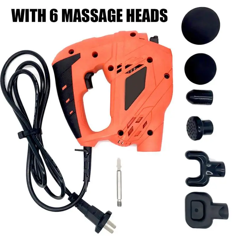 Расслабление мышц массажный пистолет Электрический массажер для тела