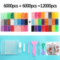 12000pcs 30 colors 5mm refill beads puzzle crystal diy water spray beads set ball games 3d handmade magic toys for children