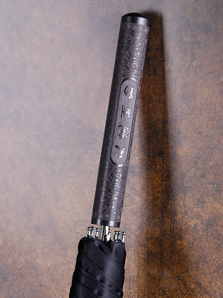 Творческий большой зонт из дерева с длинной ручкой Традиционный китайский