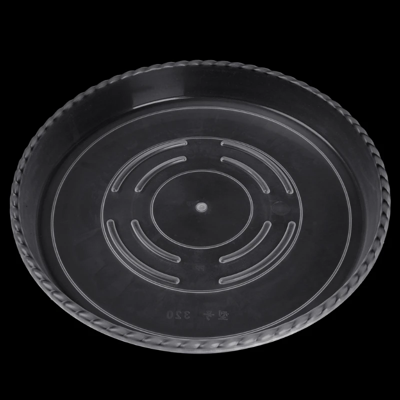 Пластиковый садовый цветочный горшок блюдце для растений поднос воды аксессуары