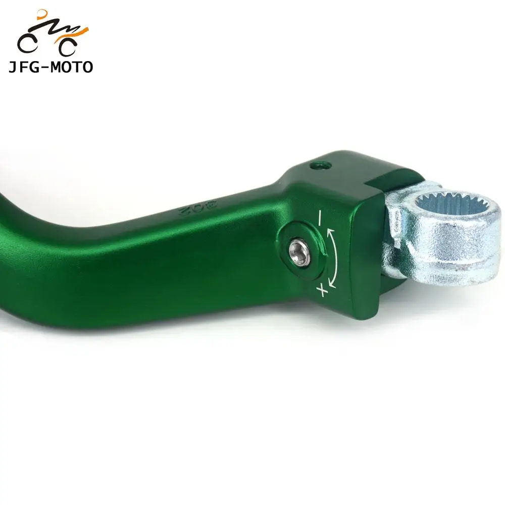 

Motorcycle Aluminum Kickstart Kick Star Lever Starter Pedal For KAWASAKI KX450F KXF450 2008-2015 KLX450R 2008-2012 Dirt Bike