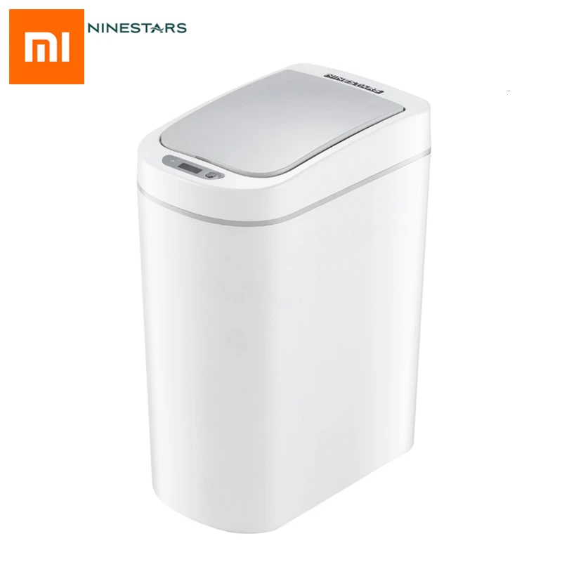 Xiaomi Mijia NINESTARS умный мусорный бак датчик движения автоматическое запечатывание LED