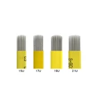 Иглы для микроблейдинга, 15171921 шт., U-образные, лезвие для татуажа, двухрядные, для бровей и губ