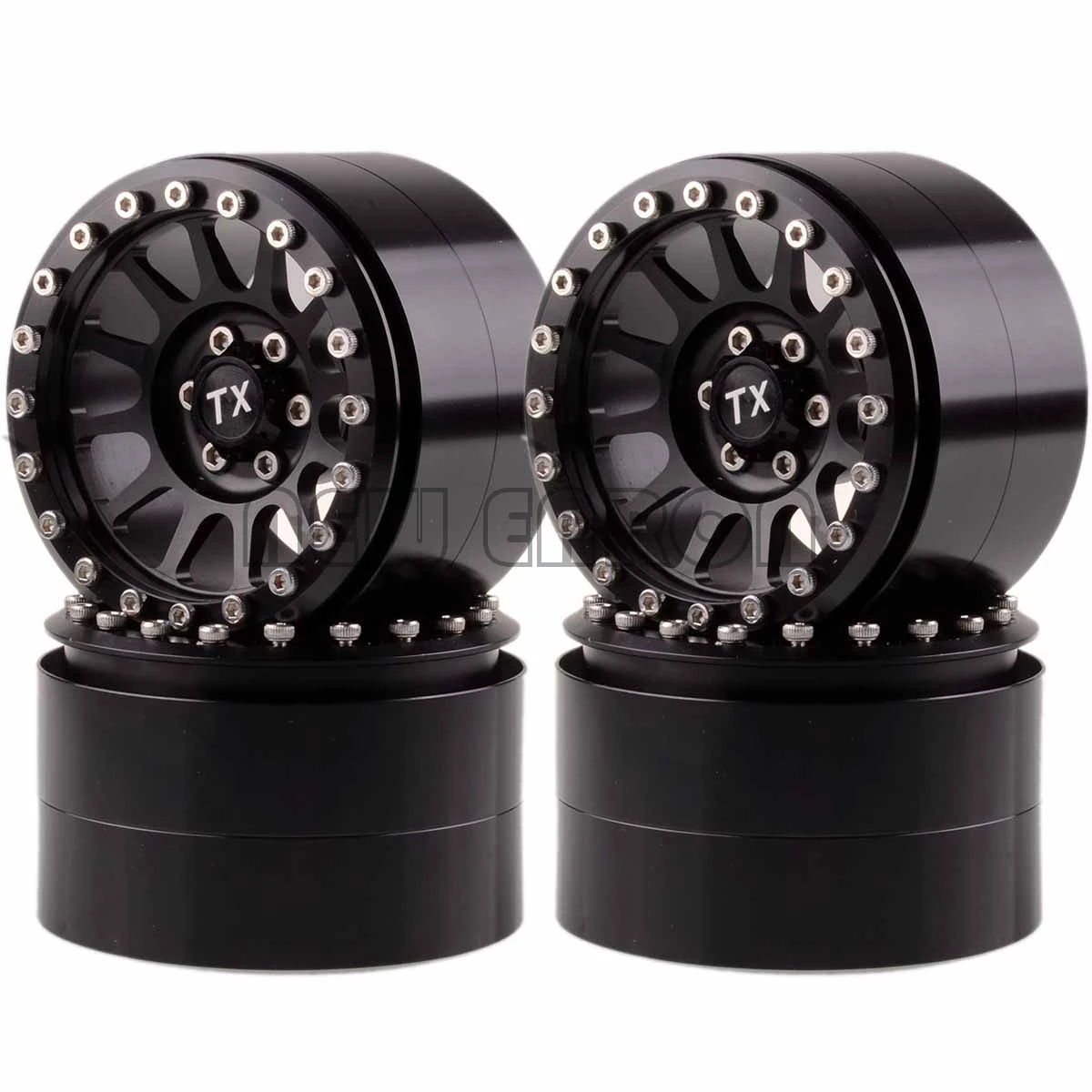 ENRON 4P 2," металл 12 спиц Beadlock колеса диски ступицы для осевой SCX10 SCX10 II 90046 90047 RR10 Wraith YETI 90056 90053