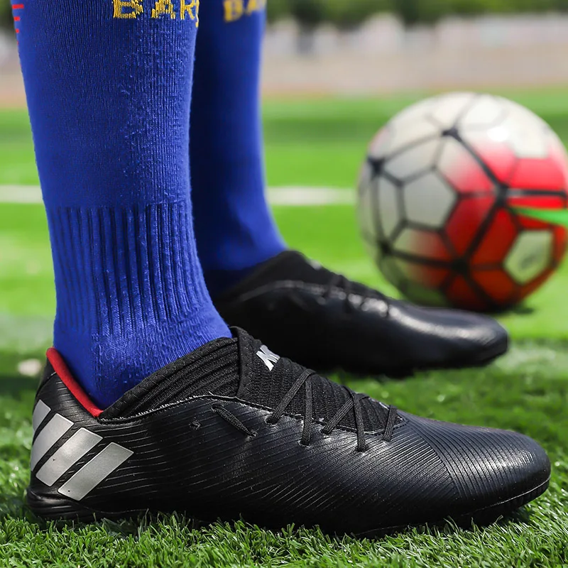 Muyubei Профессиональный Chuteira Futebol Детская футбольная обувь мужские футбольные бутсы детская тренировочная спортивная обувь