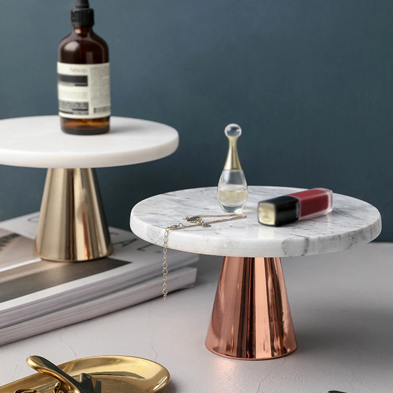 

Новый европейский стиль мраморный поднос, подставка для тортов и десертов, украшение для лотков, простой фруктовый поднос для десертов, спе...