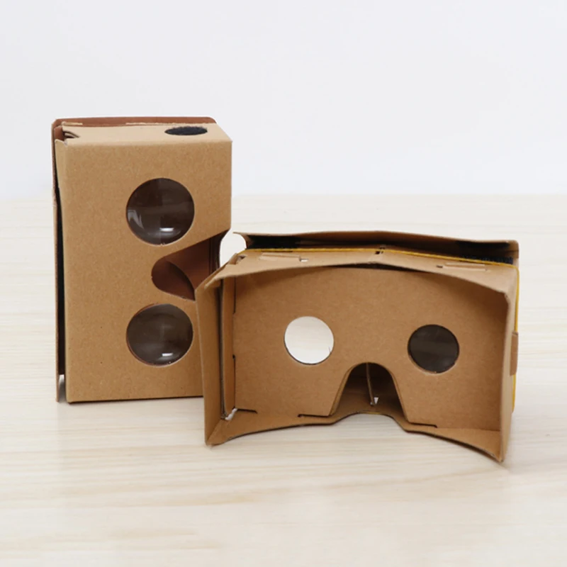 Google Cardboard 3D очки виртуальной реальности для Android или телефона Новая модель Сделай