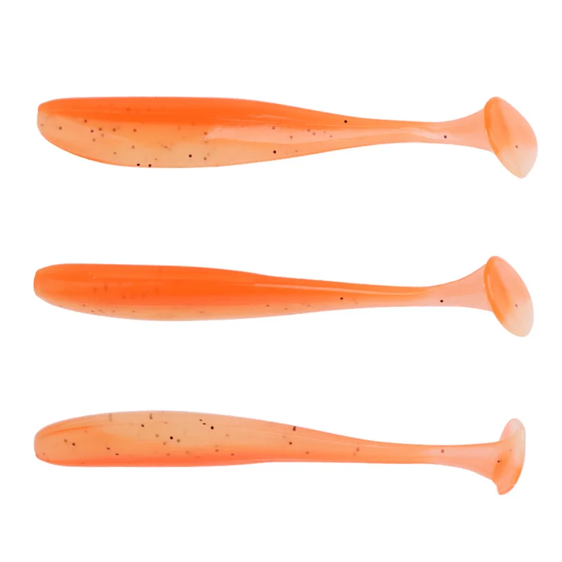 10pcs/Lot Smooth Surface Soft Lures Silicone Bait 5cm 7.5cm Goods For Fishing Sea Fishing Swim Wobblers Bass Artificial Tackle