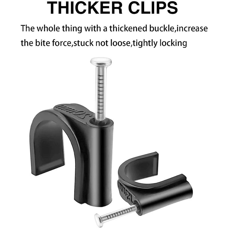 Half Clamp J-Hook with Nail-1/2 Inch 3/4 Black Nail for PEX Tubing Pipe Support 100Pack | Мебель