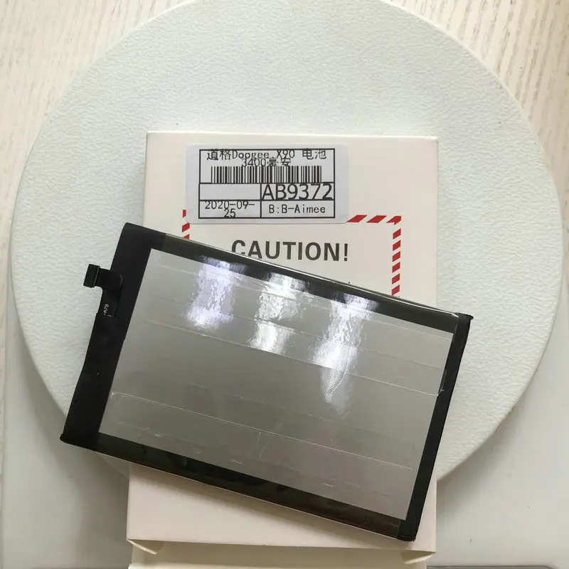 

Original Battery For Doogee X90 3400mAh Mobile phone Rechargeable Li-ion Batteries with tracking number