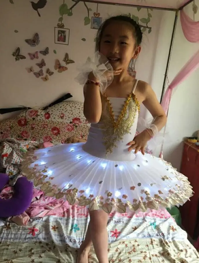 Профессиональный светодиодный светильник балетная пачка Лебединое озеро Костюм