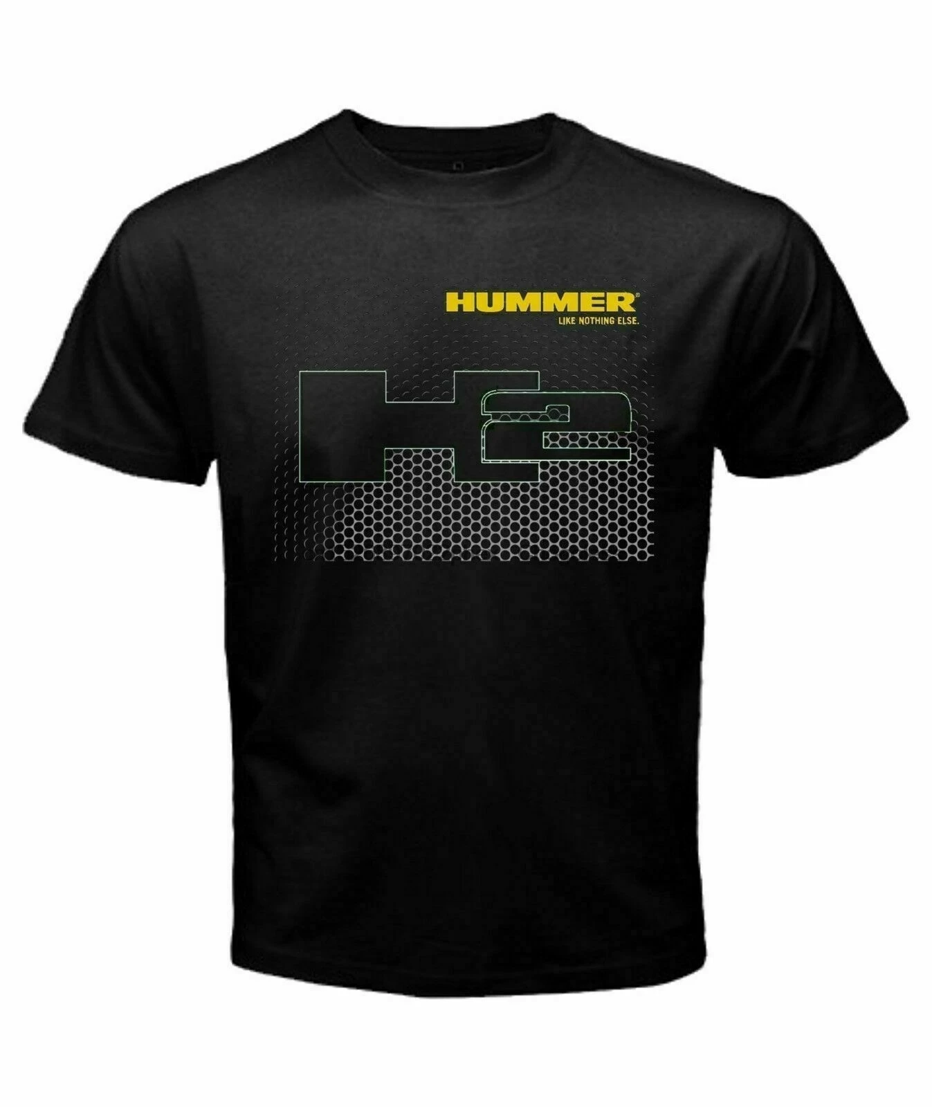 

HUMMER Brand of Trucks and SUVs H2 Logo Men's Tshirt