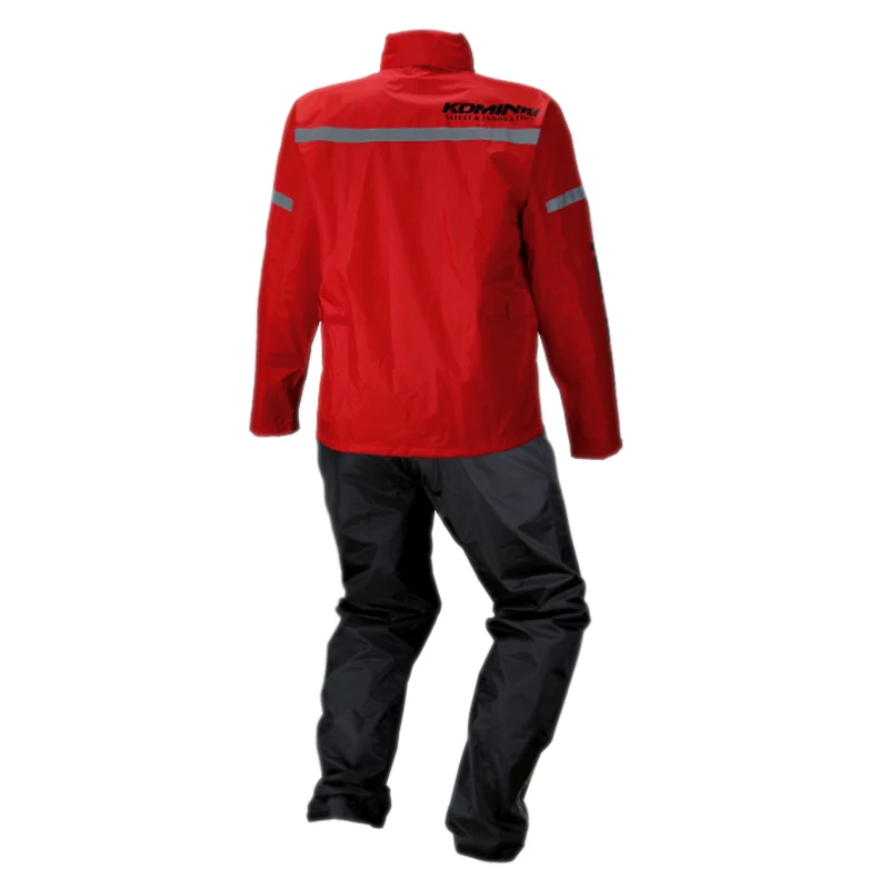 Светоотражающий мотоциклетный дождевик Komine водонепроницаемая куртка и брюки