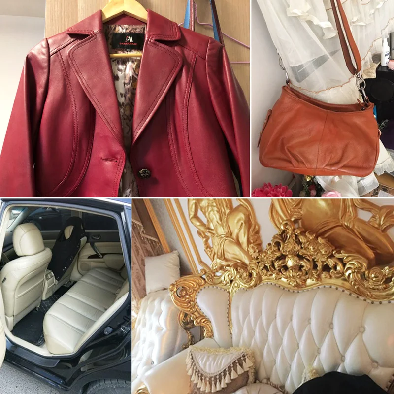 30 мл желтая кожаная краска для покраски кожаной сумки дивана обуви и одежды