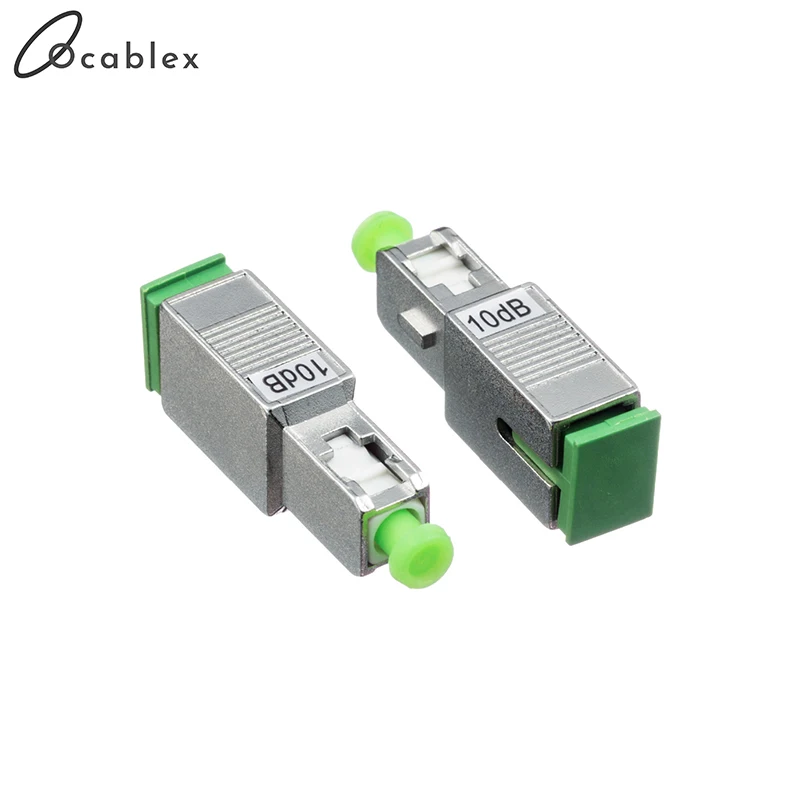 5 шт. SC APC 10bd волоконно-оптический аттенюатор металлический мужской 10 дБ FTTH