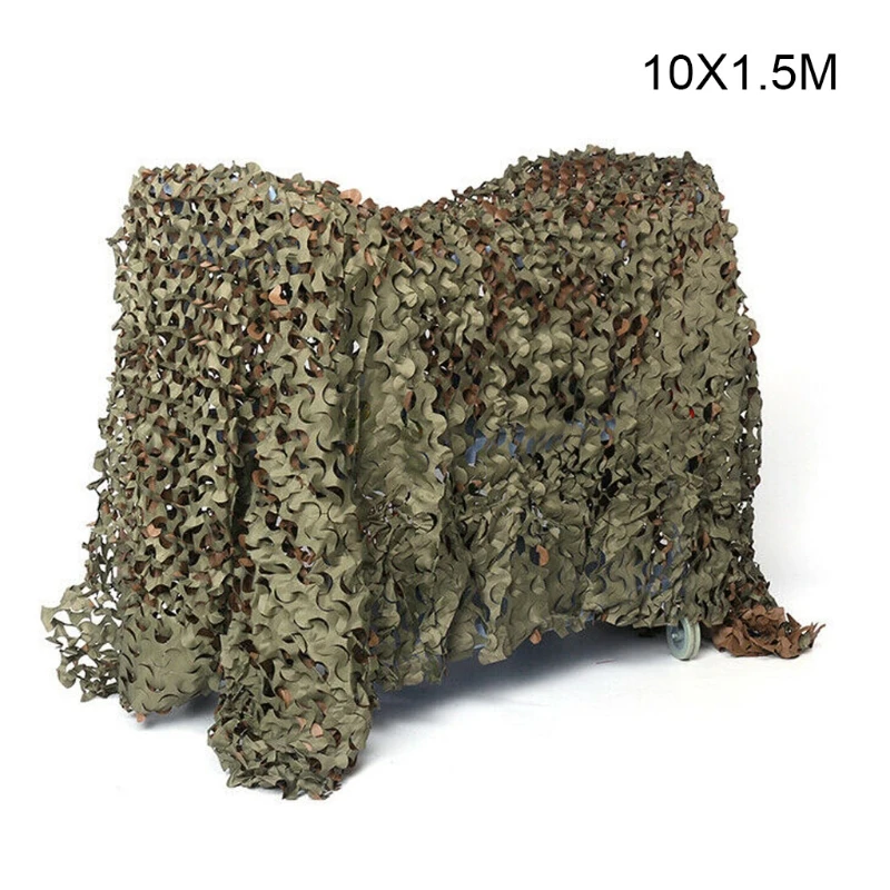 

Camouflage Net Blinds Great for Sunshade Camping Shooting Hunting Pavillion Cover Woodland Camo Netting for theme Parks