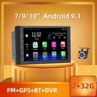 peerce 2din fm car radio 7910 android car multimedia player gps wifi autoradio bluetooth mirrorlink tape recorder for vw