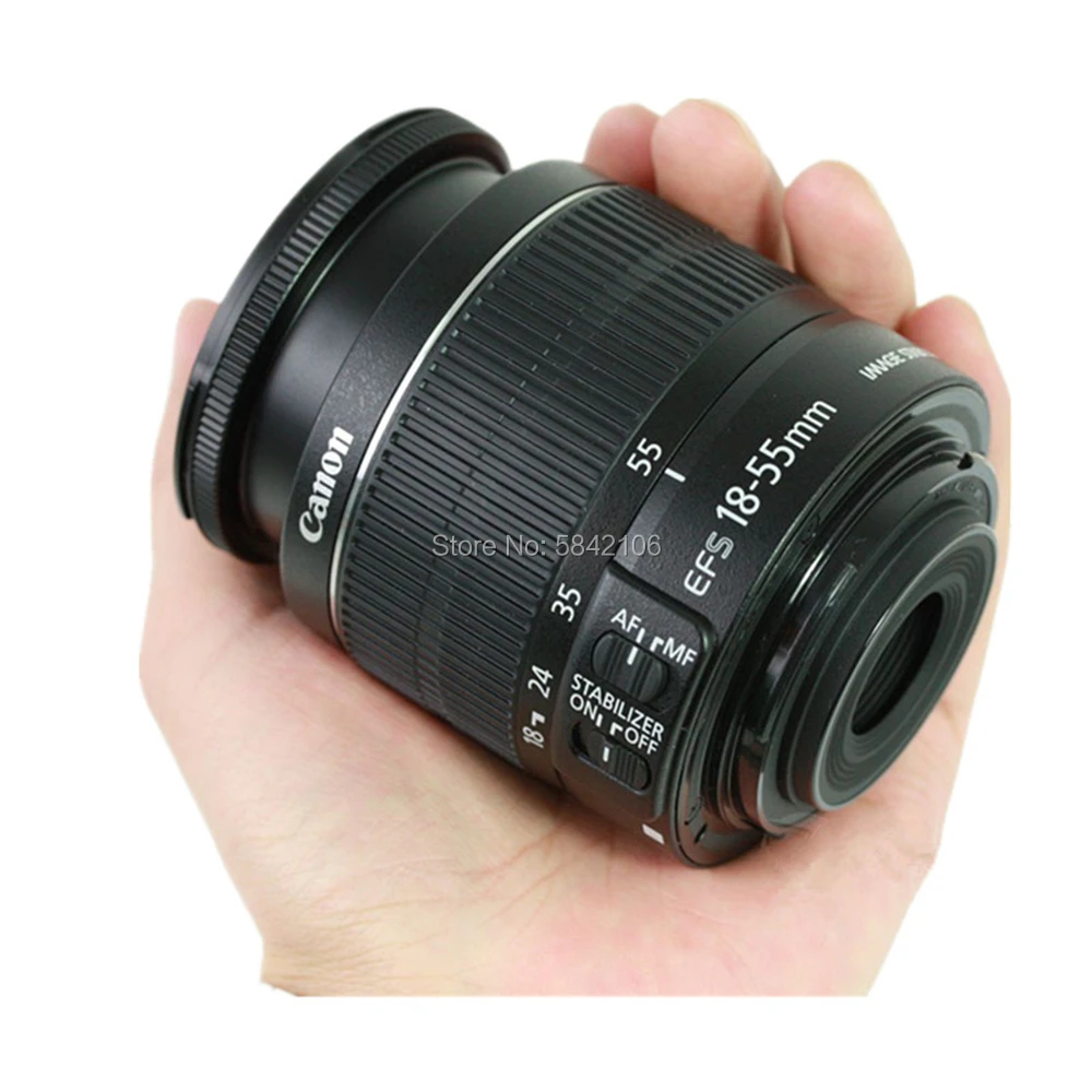 Canon 18-55 Lens EF-S 18-55mm f/3.5-5.6 IS STM and EOS 60D digital SLR camera |