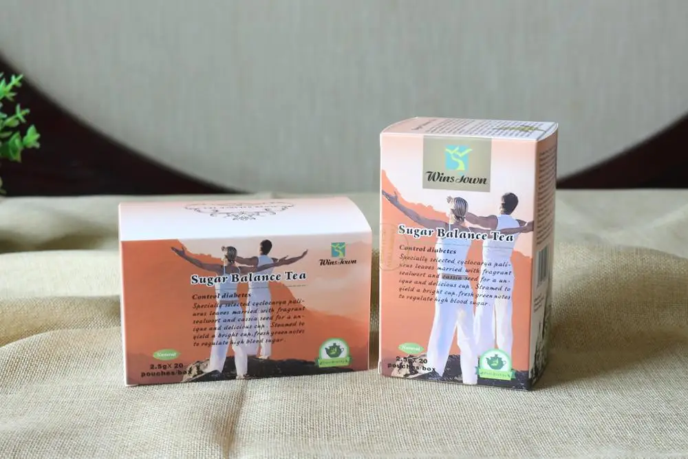 

40 pcs/2 Packs Blood Sugar Balance Tea Control Diabetes tea lower high blood sugar blood glucose Health Care Tea
