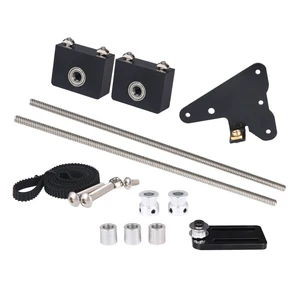 3d printer parts upgrade kit creality ender 3cr 10 dual z axis use with single stepper motor cr10 dual z tension pulley set free global shipping