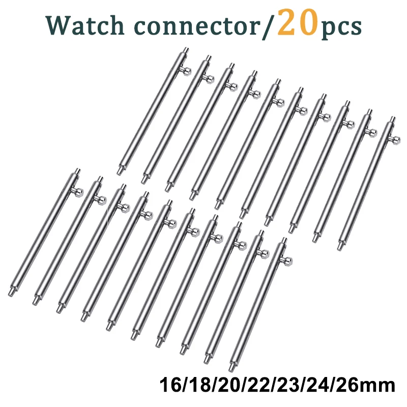 

Разъем 18 мм 20 мм 22 мм 23 мм 24 мм 26 мм быстросъемные Пружинные штифты для huawei GT2 штифты сменный ремешок для часов Amazfit