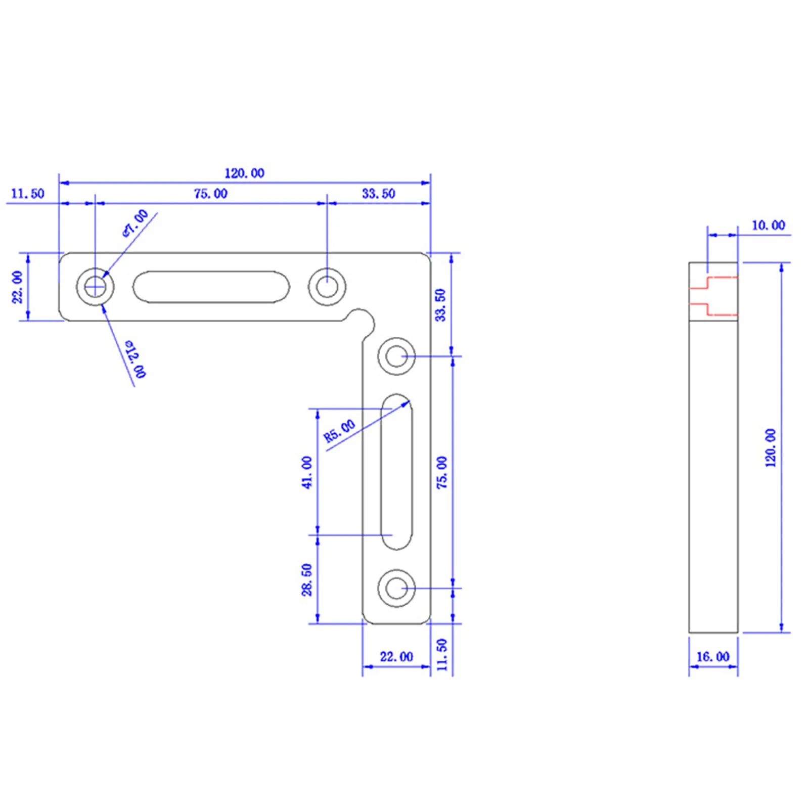 

Positioning Woodworking Fixture Aluminium Alloy 90 Degree Precise Clamping Square Right Angle Clamps Corner Positioning Ruler