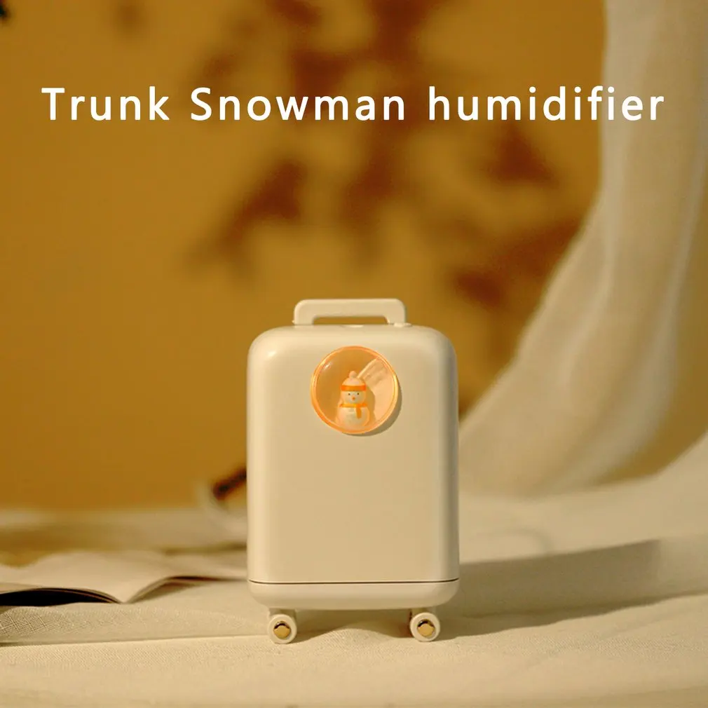 

Ultrasonic Mute Household Mini Air Humidifier Purifier Creative Luggage Humidifier Diffuser Mini USB Diffuser Mini Mist Maker