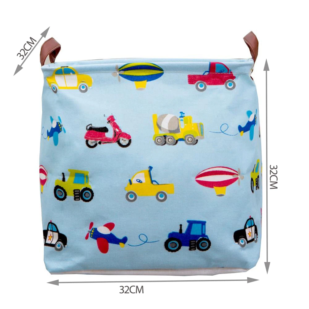 

2021 New Cube Folding Storage Box Clothes Storage Bins For Toys Organizers Baskets for Nursery Office Closet Shelf