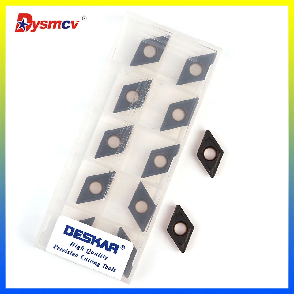 

DESKAR 100% DCMT11T304 LF9218 DCMT11T308 LF9218 High quality two-color carbide inserts for internal turning tools and lathe tool