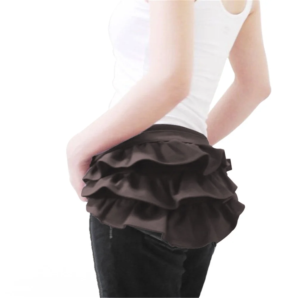 Кошелек Frilly для Iphone забавные поясные сумки с баской женские оборками поясной