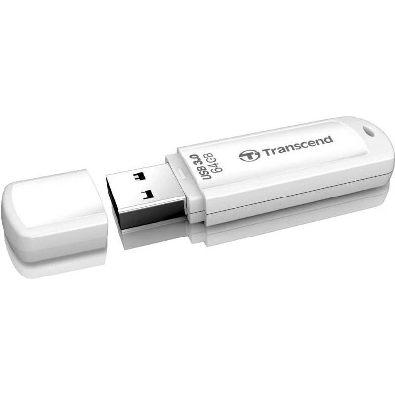 Флешка USB TRANSCEND Jetflash 730 64Гб USB3.0 белый (ts64gjf730)|USB флэш-накопители| |