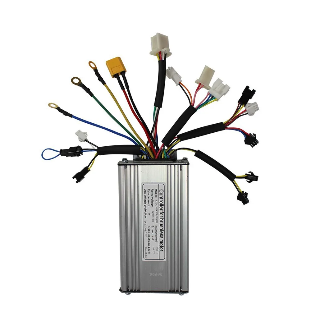 

9 Mosfet 25A бесщеточный контроллер двигателя постоянного тока, водонепроницаемый и противопомеховый бесшумный бесщеточный мотор, квадратный в...