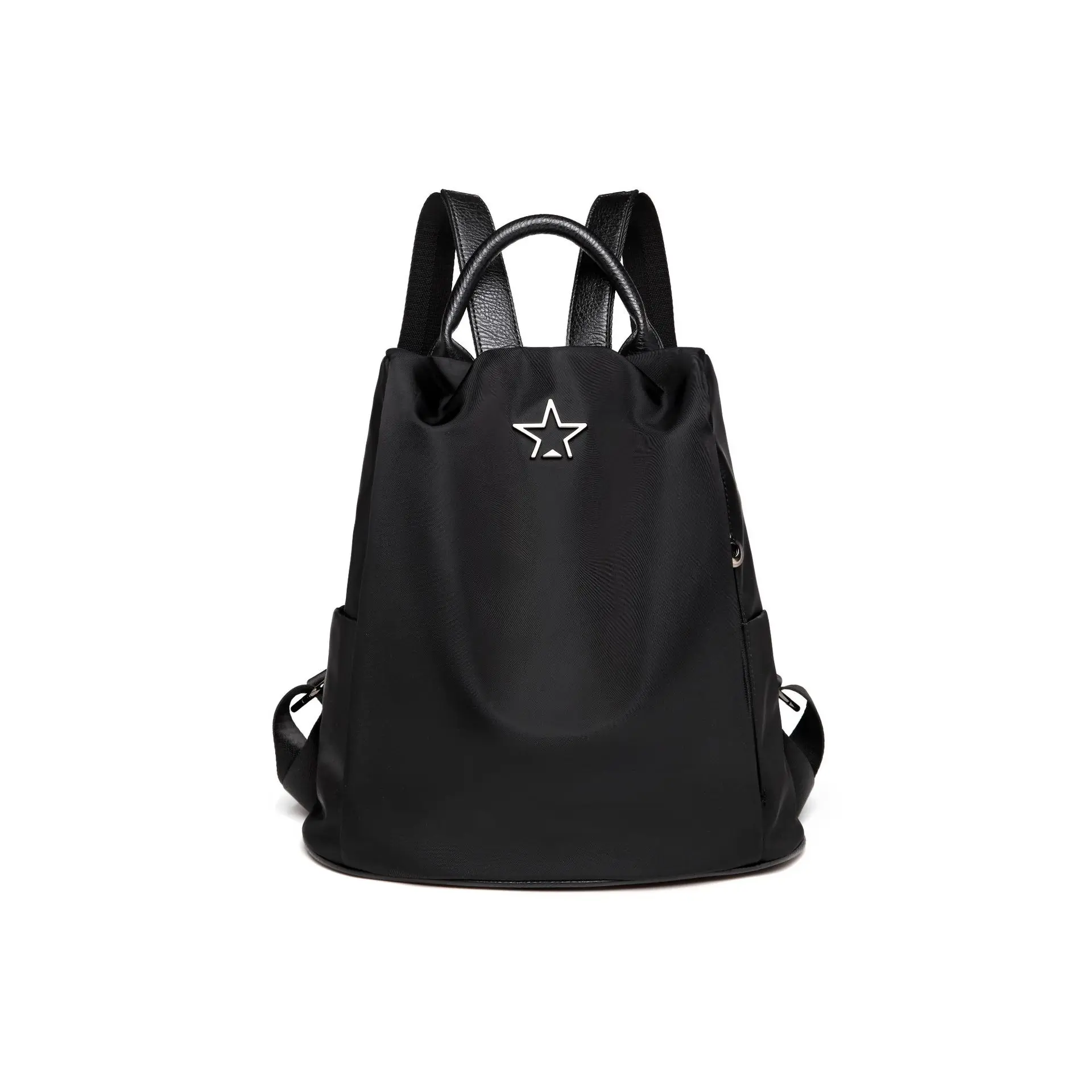 

The new women's canvas large-capacity women's travel bag backpack