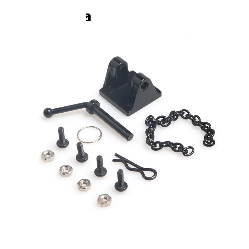 Металлическая буксировочная скоба с крючком для радиоуправляемого автомобиля