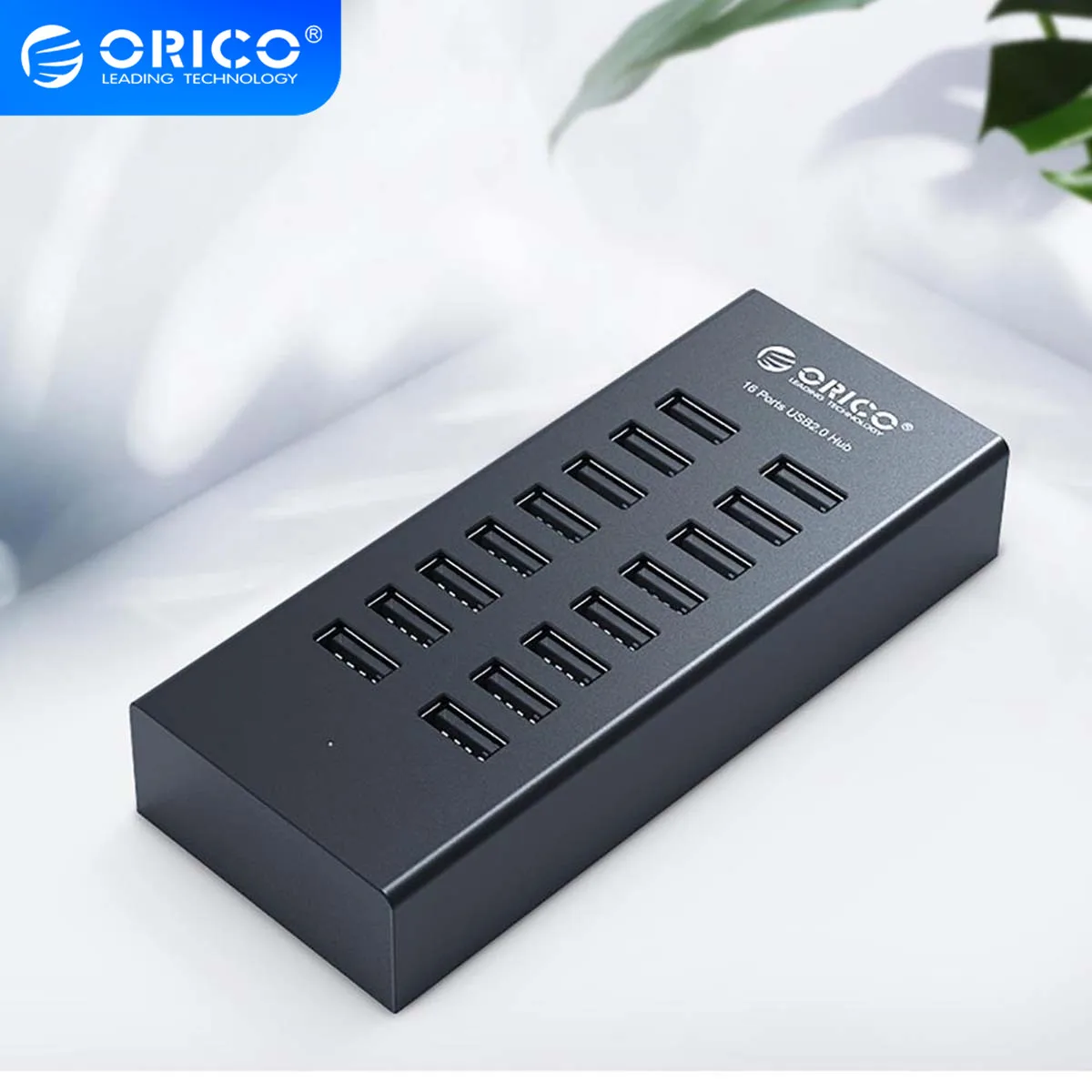 ORICO 16 портов мульти USB 2 0 концентратор высокоскоростной расширитель сплиттер с 12
