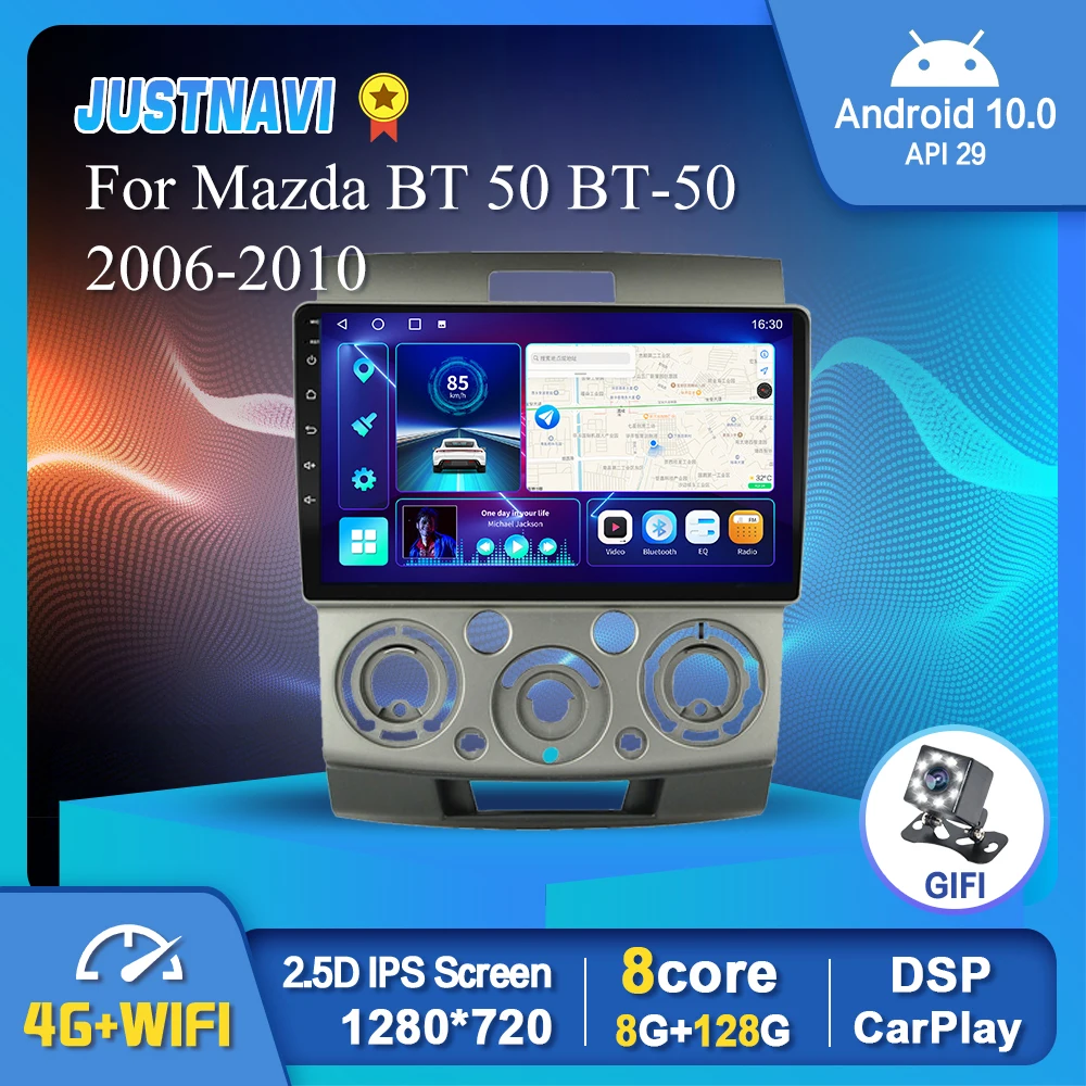 

6G 128G Car Radio For Mazda BT 50 BT-50 2006-2010 Multimedia Video Player Android 10 2 din Support Rear View Camera undefined