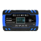 Зарядное устройство FOXSUR для автомобильного аккумулятора, 12 В, 24 В, 8 А, импульсный Ремонт сенсорного экрана, ЖК-дисплей, быстрая зарядка, для мокрых, сухих, свинцово-кислотных аккумуляторов
