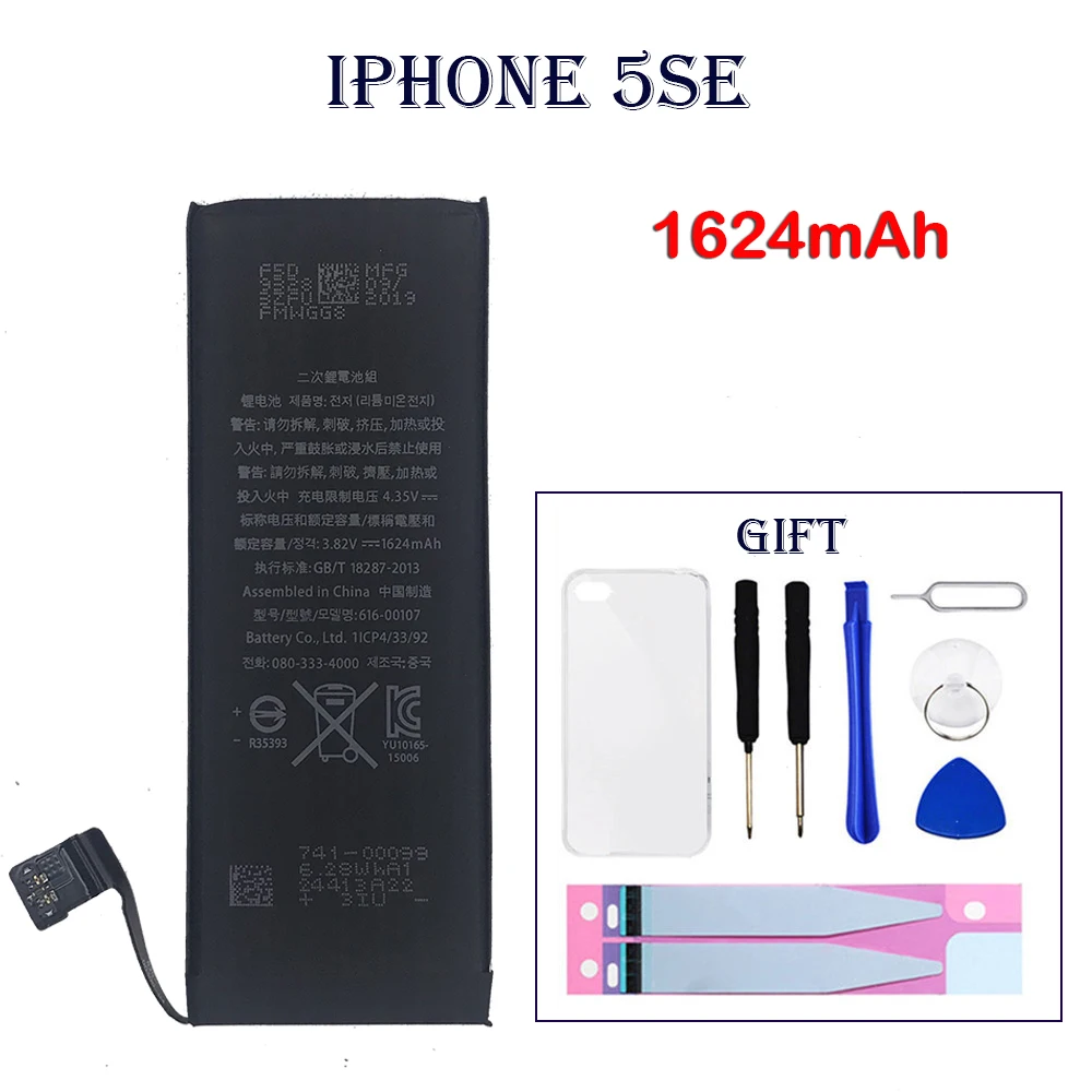 ITUF оригинальный сменный аккумулятор iphone 5SE большой емкости батарея сотового
