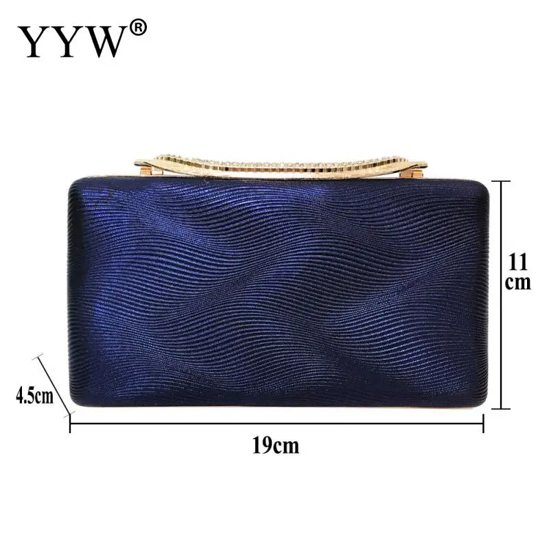 

Clutch Bags in Evening Bags Metal Women Ladies Clutch Evening Bags Shoulders Party Dress Purse Bridal Clutches Elegant Handbags