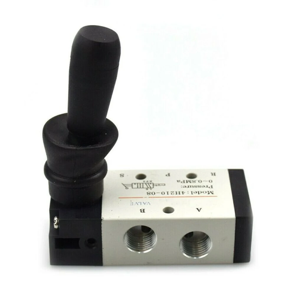 

Hand Air Valve Lever Pneumatic 5 Port 2 Position 1/4In 1/4Inch 1/4Inches