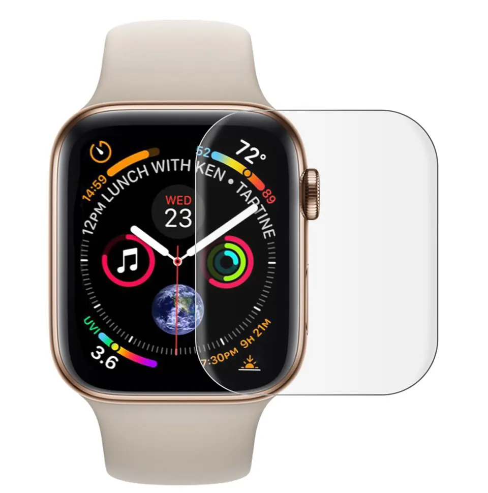 Защитное стекло для apple watch band 44 мм 40 мм iwatch series 5 4 3 2 1 42/38 мм 9H Взрывозащищенная пленка из закаленного стекла