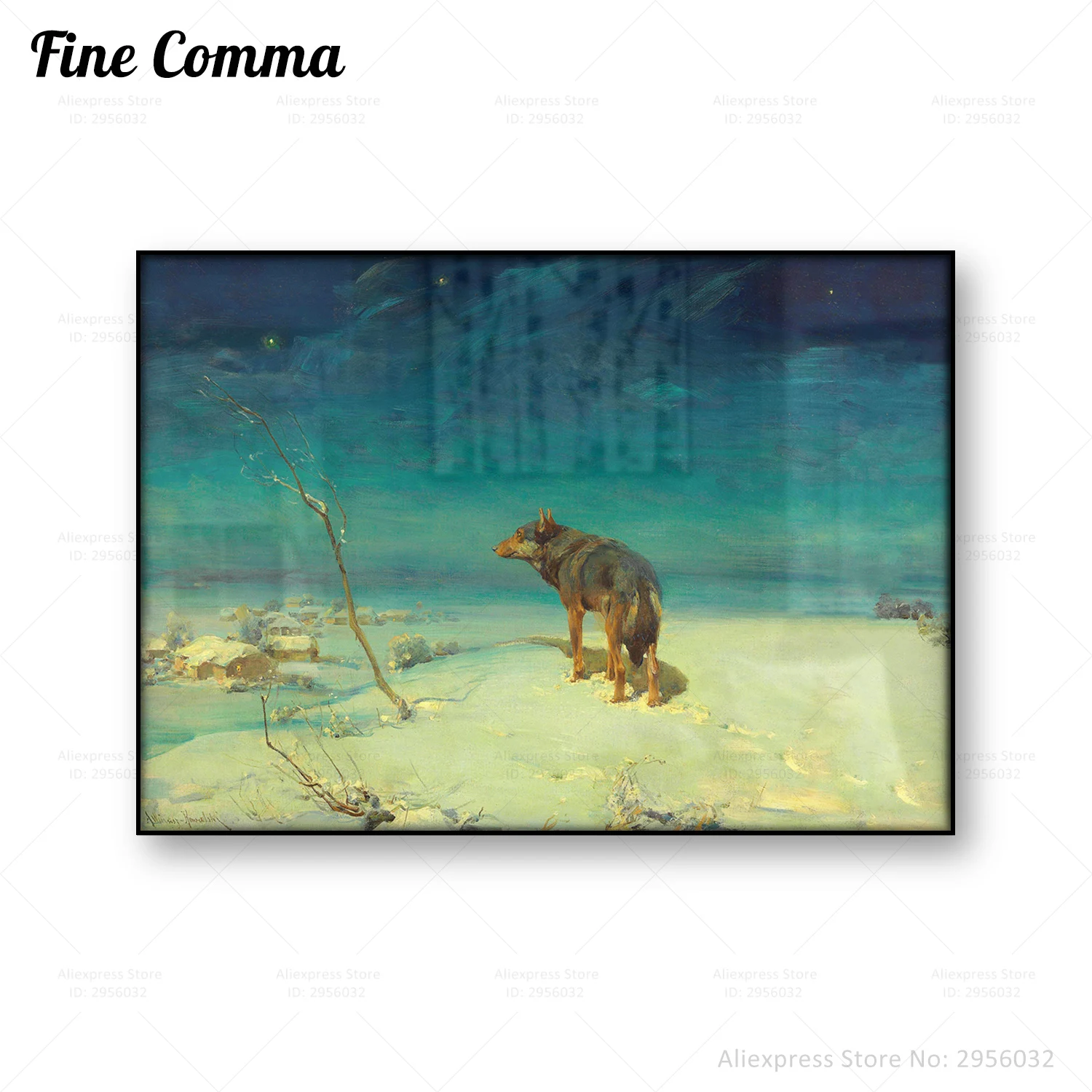 

Античная картина «одинокий волк», Настенная картина, холст, печать, ВИНТАЖНЫЙ ПЛАКАТ, животное дикой природы, картина дикой природы, искусст...