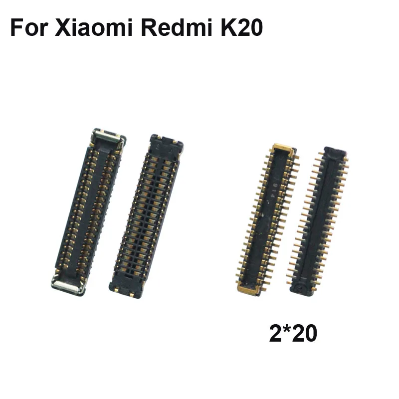 2pcs For Xiaomi Redmi K20 LCD display screen FPC connector Xiao mi K 20 logic on Display Board RedmiK20 | Мобильные телефоны и