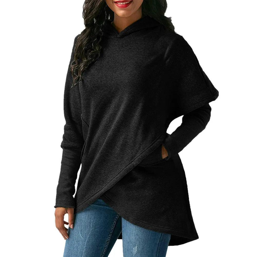 Женские зимние теплые толстовки размера плюс 3XL пальто с капюшоном женский