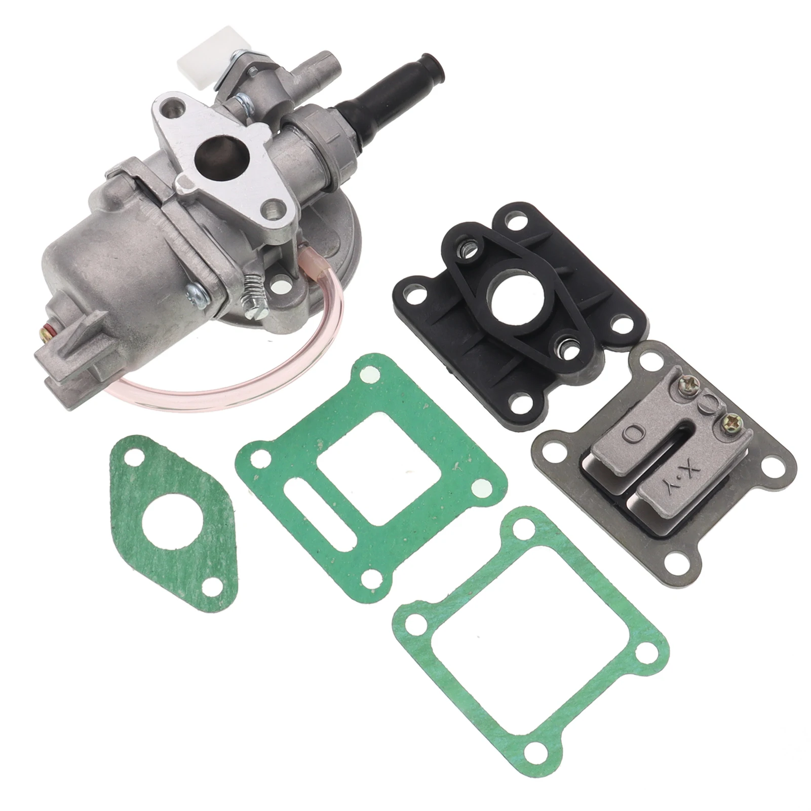 Карбюратор двигателя Carb с клапаном впускной трубы комплект Mainfold для 2-тактного 47cc