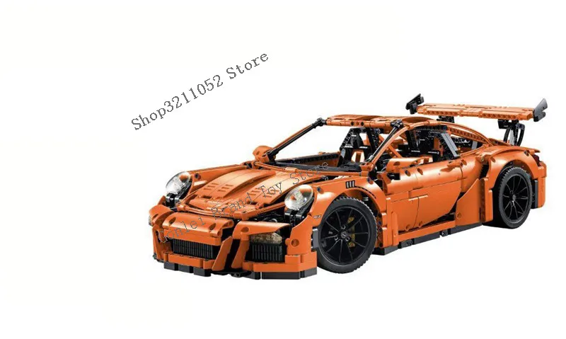 20001 Mocs Ver.3 Новинка; Лидер продаж! MOCs серии гоночный автомобиль Honda S2000 AP2 MOC 24500 совместим с Technic гоночные строительные блоки кирпичи модель игрушки - Цвет: 20001 Mocs Ver.3