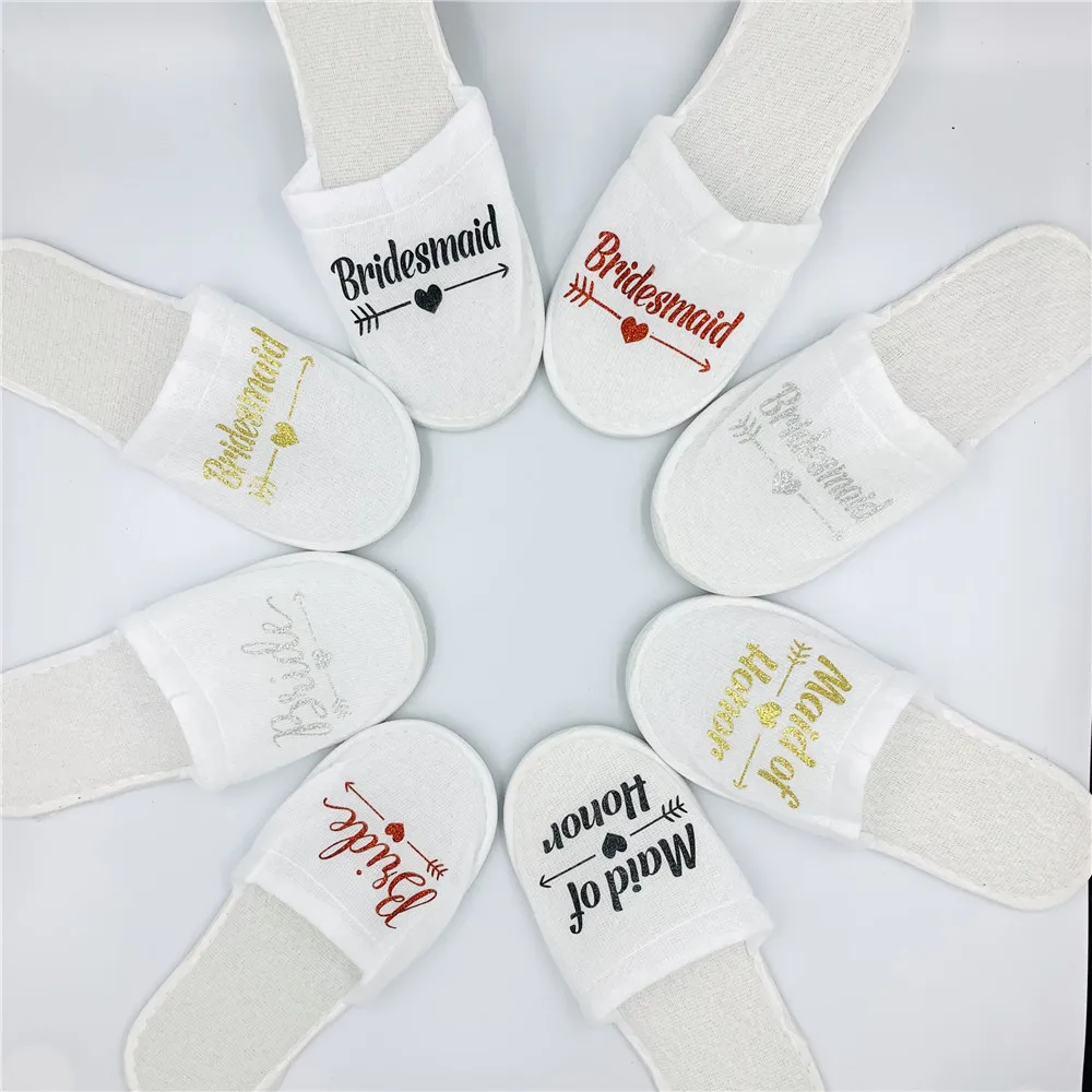 Свадебные украшения мягкие тапочки для невесты кожаная ручная бирка багажа